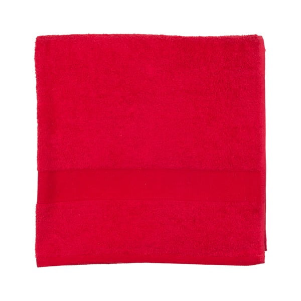 Czerwony ręcznik Walra Frottier, 70x140 cm