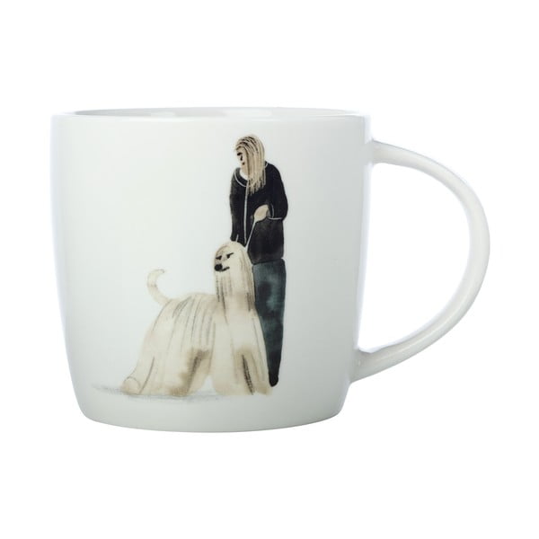 Biały porcelanowy kubek 400 ml Best Furry Friends – Maxwell & Williams