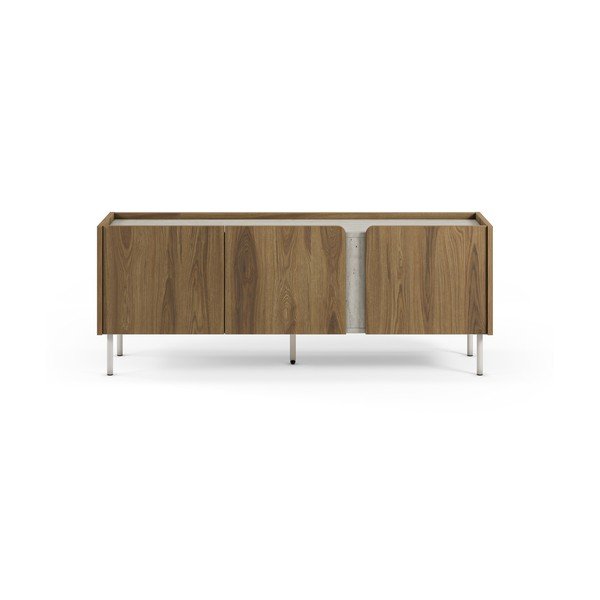 Szafka pod TV w dekorze dębu w naturalnym kolorze 140x54x35,5 cm Lucile – Marckeric