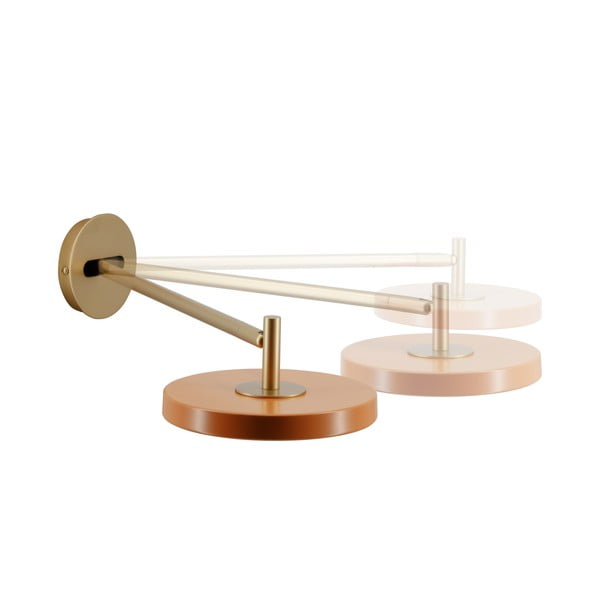 Pomarańczowy kinkiet LED ze ściemniaczem ø 15 cm Asteria Wall Long – UMAGE-image-3