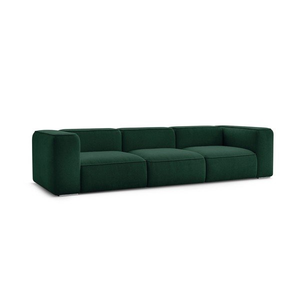 Ciemnozielona sofa 345 cm Zephyr – Bobochic Paris-image-3