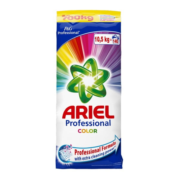 Rodzinne opakowanie proszku do prania Ariel Professional Color, 10,5 kg (140 prań)