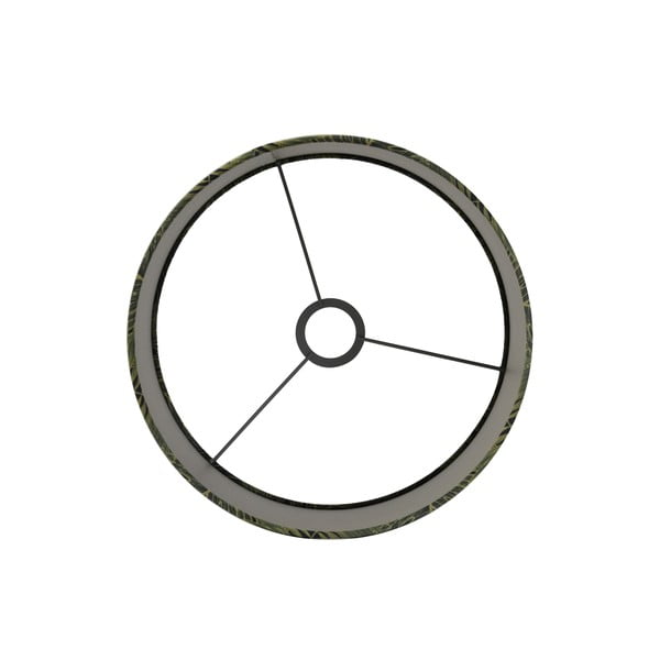 Ciemnozielony abażur ø 40 cm Amazone – Light & Living-image-3