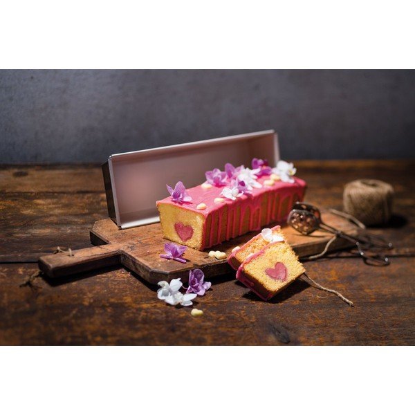 Stalowa keksówka z ceramiczną powłoką Dr. Oetker, 31,5x12 cm-image-1