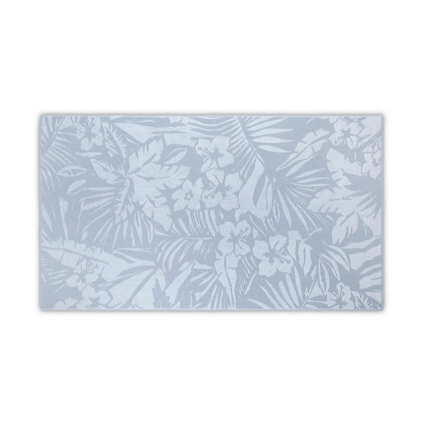 Niebieski ręcznik plażowy 180x100 cm Botanic – Foutastic