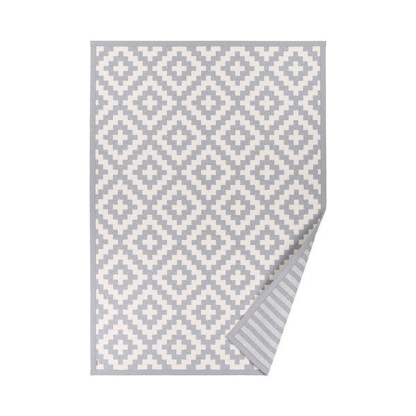 Jasnoszary dywan dwustronny Narma Viki Silver, 100x160 cm