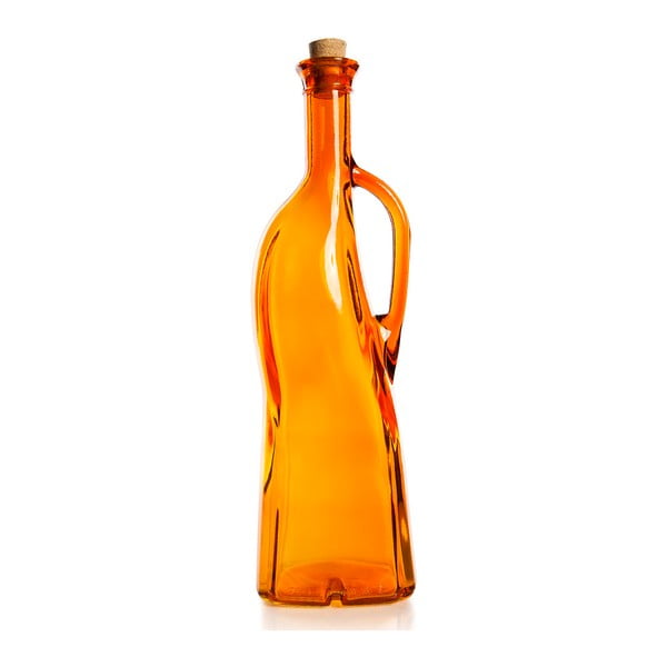 Pomarańczowa butelka na olej Mezzo, 750 ml