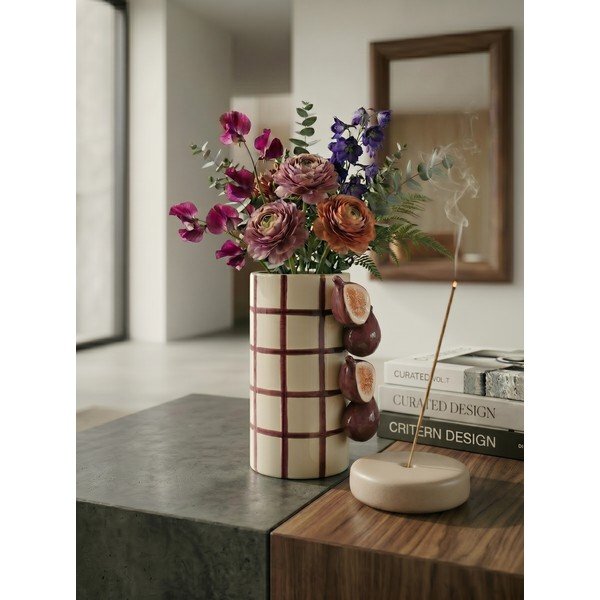 Fioletowo-kremowy ceramiczny wazon (wysokość 21 cm) Havor – Yes Everyday-image-2