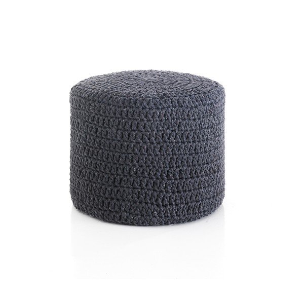 Szary puf Tomasucci Choose, ø 40 cm
