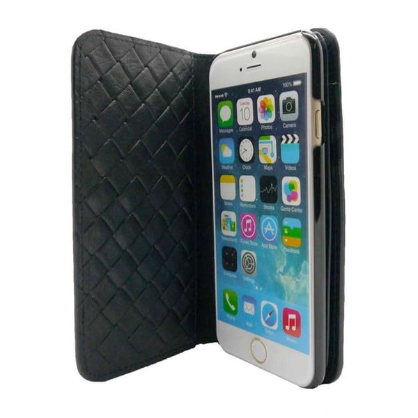 Etui na iPhone6 Wallet Weave Black-image-2