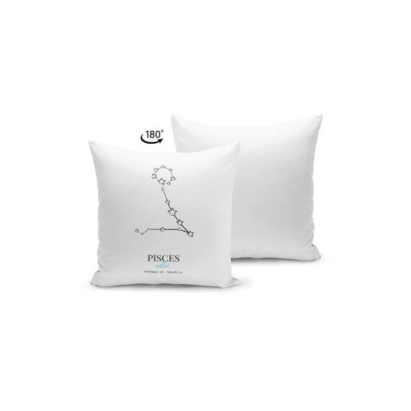 Poduszka z wypełnieniem Kate Louise Pisces, 43x43 cm-image-1