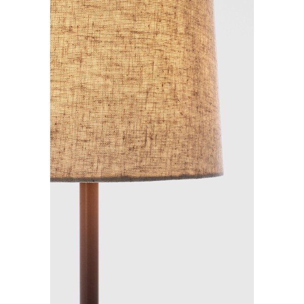 Beżowa lampa stojąca z tekstylnym kloszem (wysokość 166 cm) Assam – Bizzotto-image-3