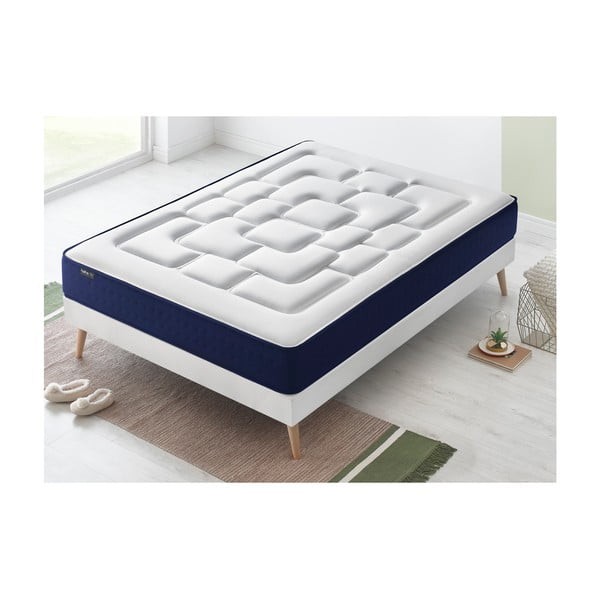 Łóżko 2-osobowe z materacem Bobochic Paris Velours, 160x200 cm