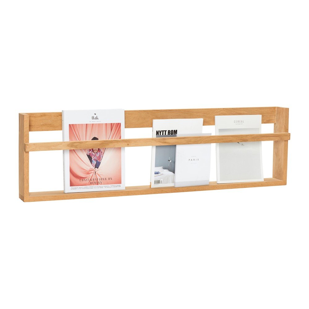 Wielopoziomowa/na zdjęcia półka z litego drewna dębowego w naturalnym kolorze 110 cm Display – Hübsch (zdjęcie 5)