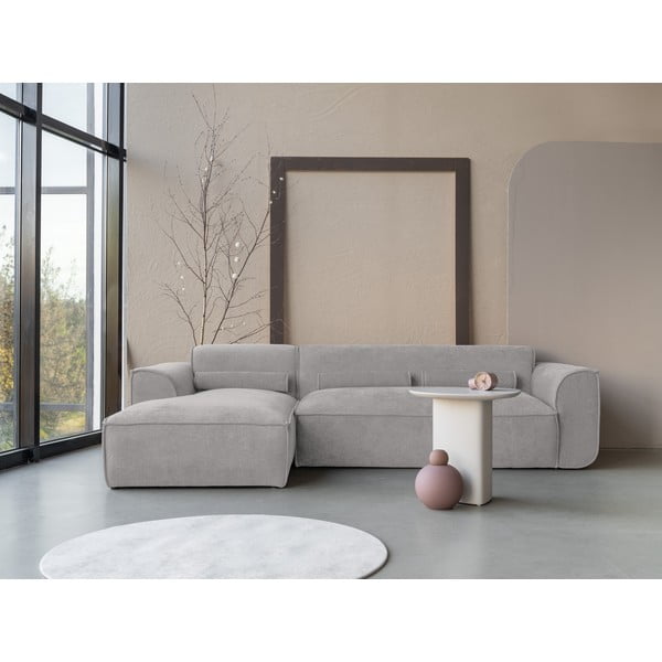 Jasnoszary narożnik (lewostronny) Flex Felix – Miuform-image-1