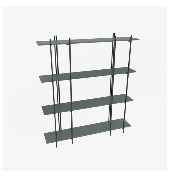 Zielony regał 160x180 cm Moss – Kalune Design-image-2