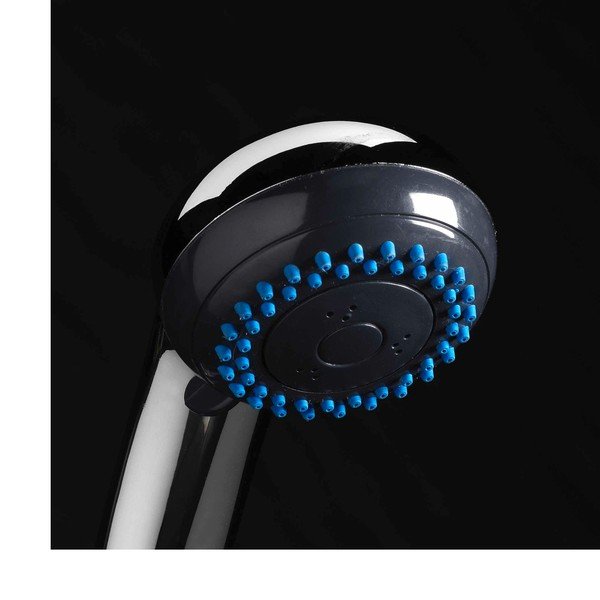 Słuchawka prysznicowa z wężem ø 7 cm Hydro – douceur d'intérieur-image-1