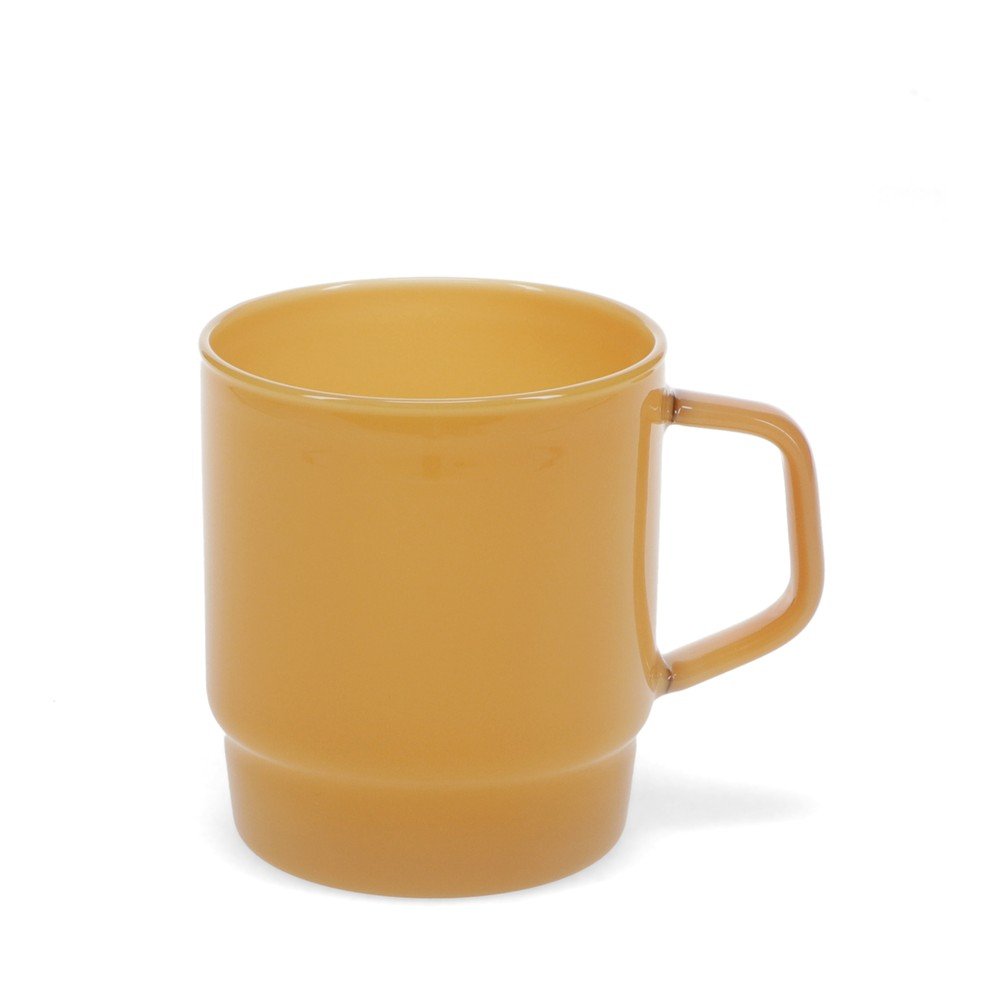 Musztardowy szklany kubek 280 ml – Rex London