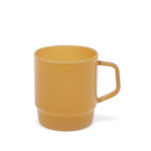 Musztardowy szklany kubek 280 ml – Rex London