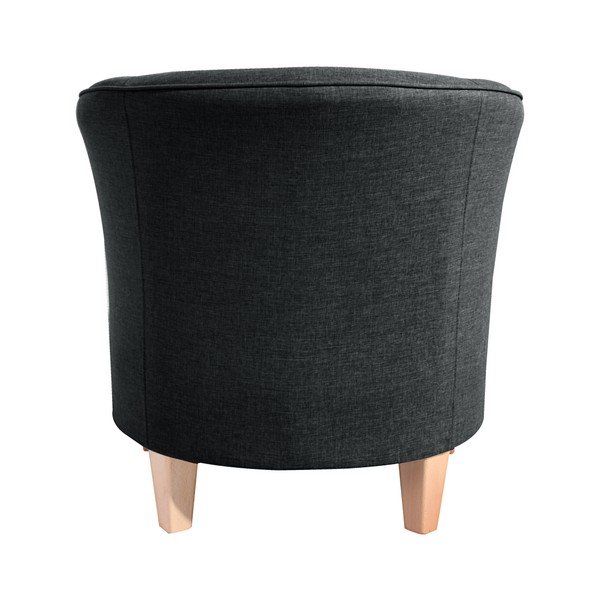 Czarny fotel Max Winzer Livia Black-image-1