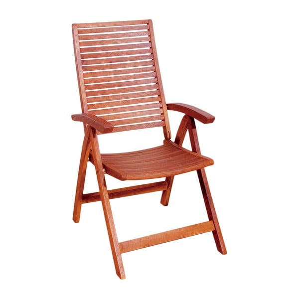 Ogrodowe krzesło składane z drewna eukaliptusowego ADDU Oregon