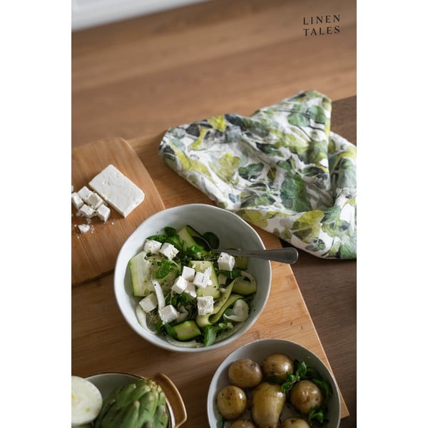 Lniana ścierka 45x65 cm Lotus – Linen Tales-image-1