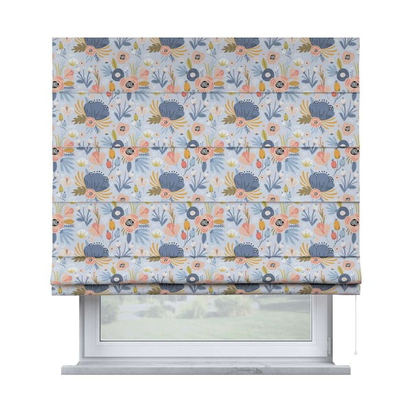 Niebiesko-pomarańczowa roleta 170x160 cm Magic – Yellow Tipi