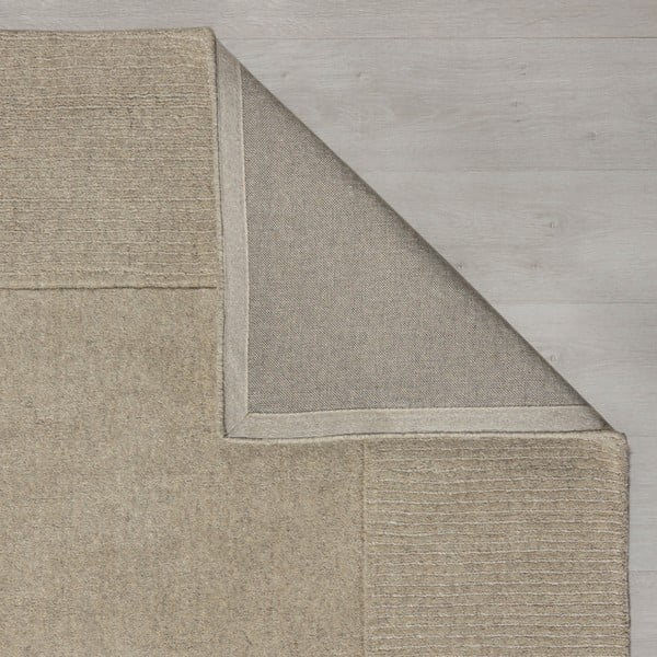 Beżowy chodnik wełniany 60x230 cm – Flair Rugs-image-2