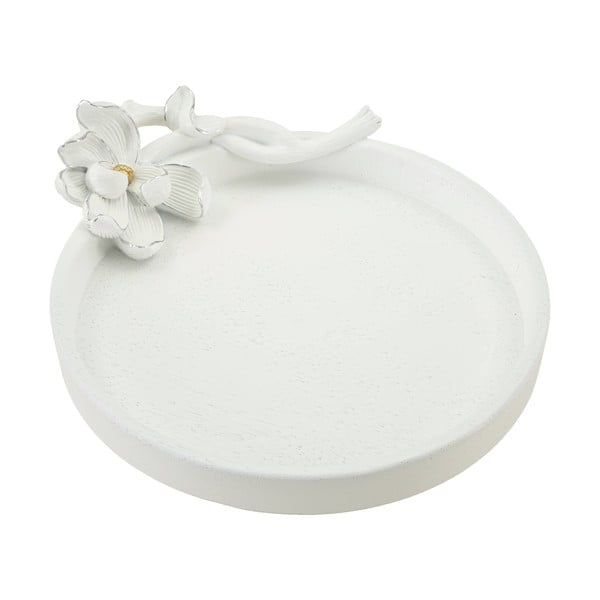 Taca dekoracyjna z żywicy polimerowej ø 21 cm Magnolia – Mauro Ferretti-image-3