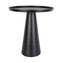 Czarny metalowy stolik Leitmotiv Force, wys. 48,5 cm