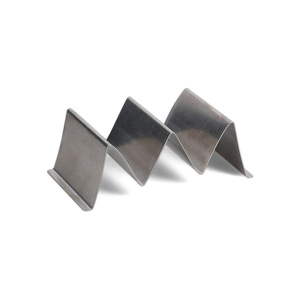 Stojak na tacos do serwowania ze stali nierdzewnej 10x19 cm Serve – BonBistro