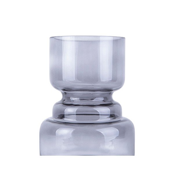Szary szklany wazon PT LIVING Courtly, wys. 20 cm-image-2