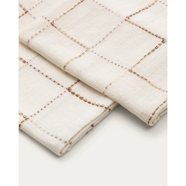Tekstylne serwetki zestaw 2 szt. 45x45 cm Ersen – Kave Home-image-3