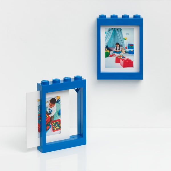Niebieska ramka na zdjęcie LEGO®, 19,3x26,8 cm-image-2