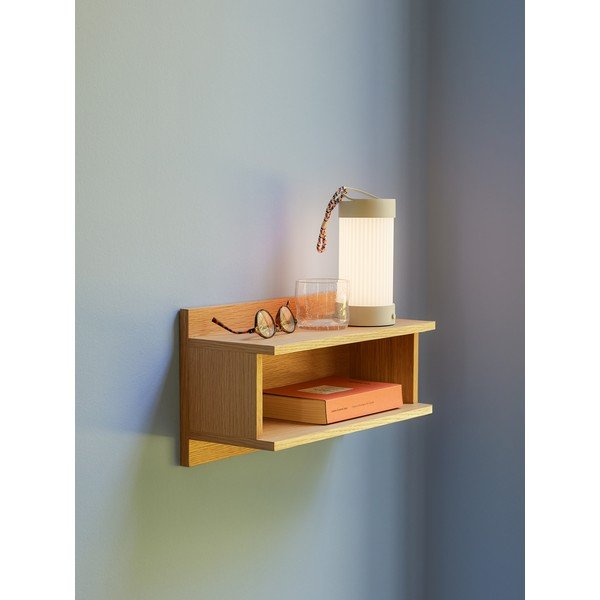 Wielopoziomowa półka w dekorze dębu w naturalnym kolorze 40 cm Misty – Hübsch-image-2