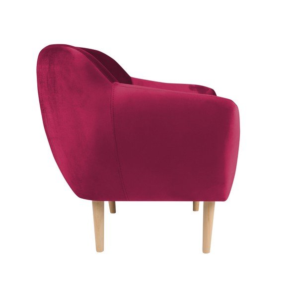 Różowy fotel Mazzini Sofas Benito-image-4