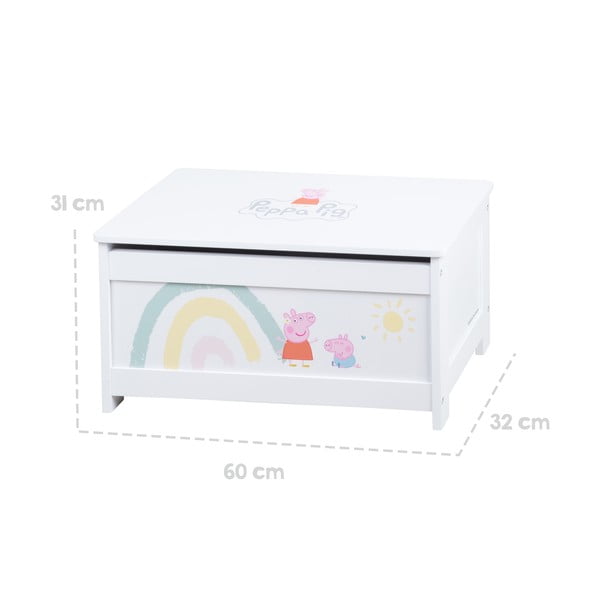 Pojemnik dziecięcy 60x32x30 cm Peppa Pig – Roba-image-1