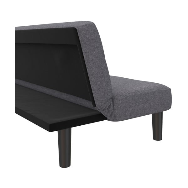 Szara rozkładana sofa 82 cm Alby – Støraa-image-4