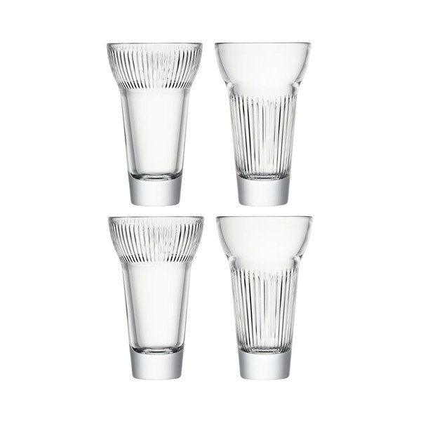 Kieliszki zestaw 4 szt. do wódki 220 ml Mix – La Rochére