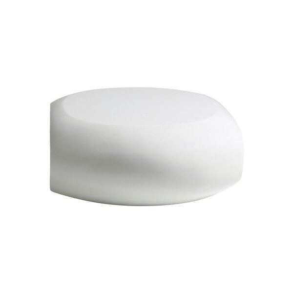 Biały stolik Actona Eliptical Coffee Table-image-4