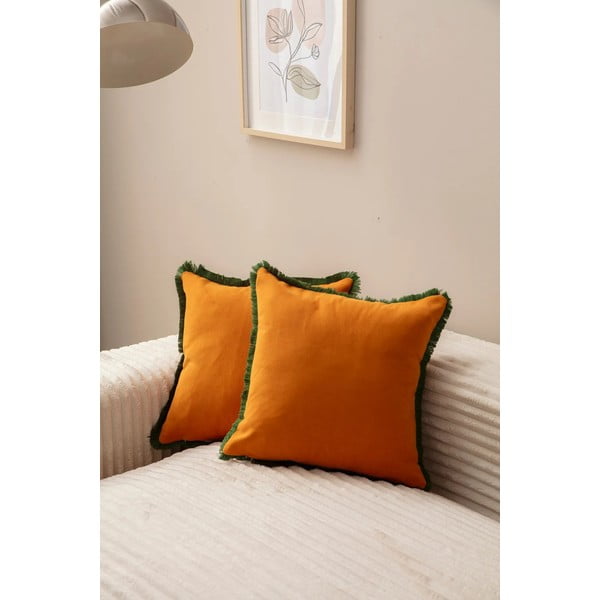 Poszewki na poduszki zestaw 2 szt. 43x43 cm Sacakli – Mioli Decor-image-2