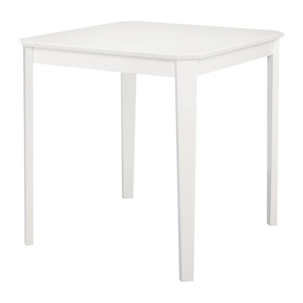 Biały stół 13Casa Kaos, 75x75 cm