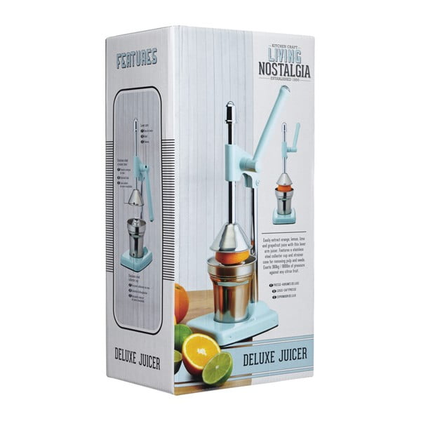 Niebieska ręczna wyciskarka do cytrusów Kitchen Craft Living Nostalgia-image-2