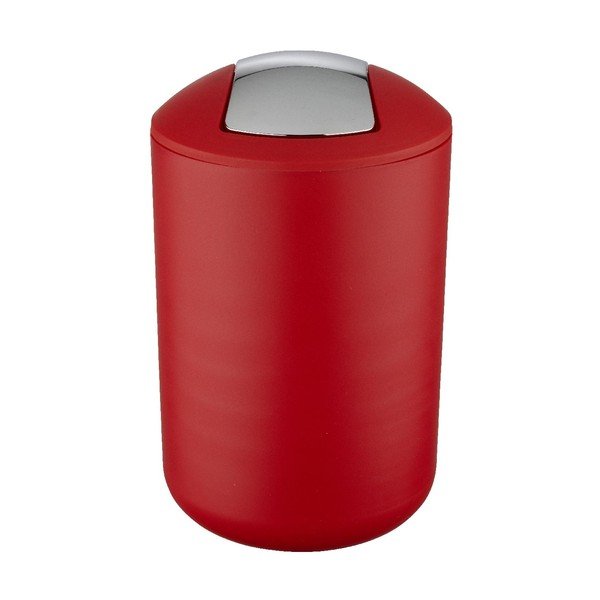 Czerwony kosz na śmieci Wenko Swing Red L-image-1