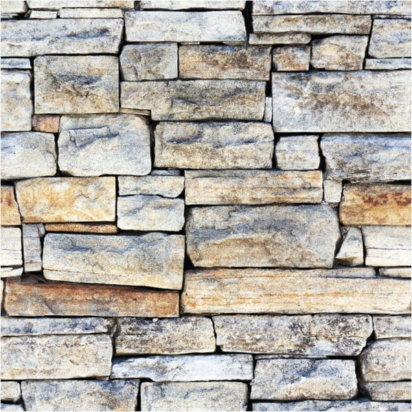Naklejka ścienna Ambiance Wall Decal Materials Stones of Carthage, 40x40 cm