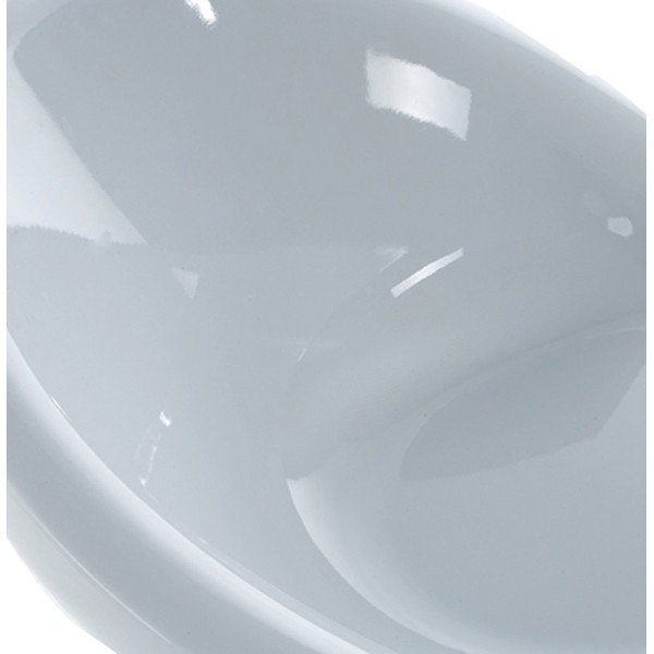 Biały fotel obrotowy Kokoon Design Bowl-image-4
