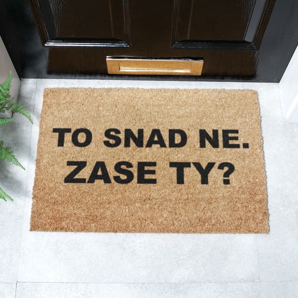 Wycieraczka z włókna kokosowego 40x60 cm Zase Ty? – Artsy Doormats-image-2