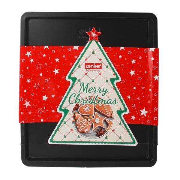 Regulowana blaszka do pieczenia Zenker Sparkling Christmas, 37-52x33 cm-image-1