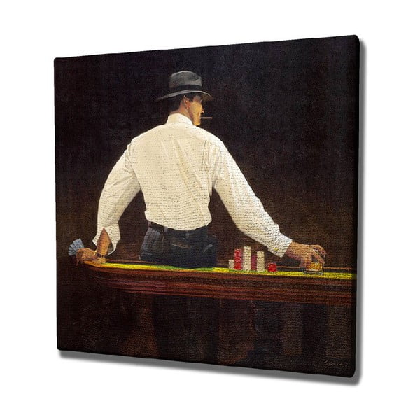 Obraz na płótnie Player, 45x45 cm