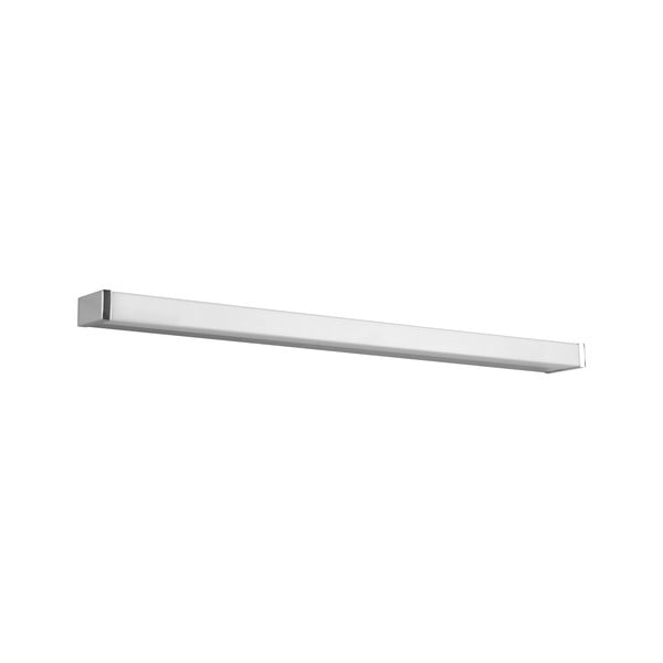 Kinkiet LED w kolorze błyszczącego srebra (dł. 80 cm) Fabio – Trio